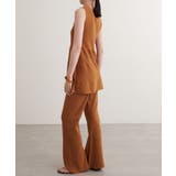 【earthy_】エコリッチフレアニットタンクトップ | PAL GROUP OUTLET | 詳細画像20 