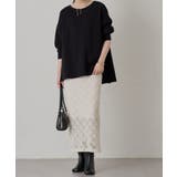 【Loungedress】カットレースSK | PAL GROUP OUTLET | 詳細画像1 
