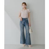 【Chico】ポケット刺繍タイトフレアデニム | PAL GROUP OUTLET | 詳細画像21 