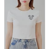 【Chico】ミッキーラインストーンチビT | PAL GROUP OUTLET | 詳細画像20 