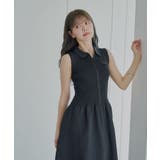 【Chico】襟付ドッキングフレアOP | PAL GROUP OUTLET | 詳細画像6 