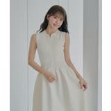 【Chico】襟付ドッキングフレアOP | PAL GROUP OUTLET | 詳細画像8 