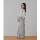 【Chico】カップ付アメスリ配色キャミ | PAL GROUP OUTLET | 詳細画像10 