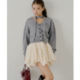 GRY | 【Chico】タイ付コンパクトVKT | PAL GROUP OUTLET