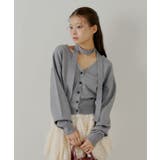 【Chico】タイ付コンパクトVKT | PAL GROUP OUTLET | 詳細画像1