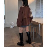 アシメレイヤードオーバースウェット | PAL GROUP OUTLET | 詳細画像14 