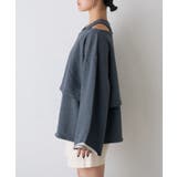 アシメレイヤードオーバースウェット | PAL GROUP OUTLET | 詳細画像32 