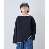 BLACK | 【CIAOPANIC TYPY】Wハマグリステッチ配色スウェット | PAL GROUP OUTLET