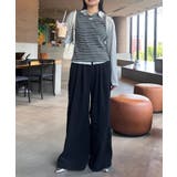 ジャガードタックワイドパンツ | PAL GROUP OUTLET | 詳細画像10 