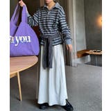 ボーダー襟付きトップス | PAL GROUP OUTLET | 詳細画像9