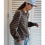 ボーダー襟付きトップス | PAL GROUP OUTLET | 詳細画像20