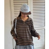 ボーダー襟付きトップス | PAL GROUP OUTLET | 詳細画像24