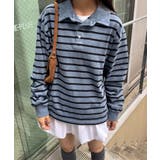 ボーダー襟付きトップス | PAL GROUP OUTLET | 詳細画像35