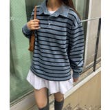 ボーダー襟付きトップス | PAL GROUP OUTLET | 詳細画像37