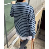 ボーダー襟付きトップス | PAL GROUP OUTLET | 詳細画像38