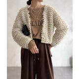 OFF | 【DouDou】ループヤンニットジャケット | PAL GROUP OUTLET