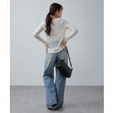 【Lui's】裾ダメージフレアデニム | PAL GROUP OUTLET | 詳細画像10 