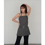 【RAY CASSIN】釦デザインプリーツキャミミニOP | PAL GROUP OUTLET | 詳細画像11 