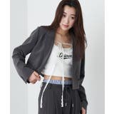 WHT/OTM | 【RAY CASSIN】レースロゴパット付レイヤードタンク | PAL GROUP OUTLET