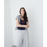 【RAY CASSIN】レースロゴパット付レイヤードタンク | PAL GROUP OUTLET | 詳細画像28 