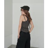 【RAY CASSIN】パット付レースロゴレイヤードタンク | PAL GROUP OUTLET | 詳細画像16 