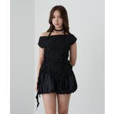 D/BLK | 【RAY CASSIN】裾フリルドロストT | PAL GROUP OUTLET