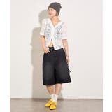 【WHO'S WHO gallery】パフスリーブレースVネックブラウス | PAL GROUP OUTLET | 詳細画像5 