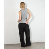 【WHO'S WHO gallery】スリットリブノースリーブ | PAL GROUP OUTLET | 詳細画像21 