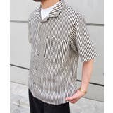 【WHO'S WHO gallery】KOOKYNストライプニットシャツ | PAL GROUP OUTLET | 詳細画像2 