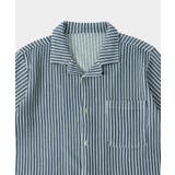 GRN/NVY | 【WHO'S WHO gallery】KOOKYNストライプニットシャツ | PAL GROUP OUTLET