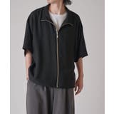 BK | 【Lui's】s/s ZIPシャツ | PAL GROUP OUTLET