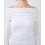 【La boutique BonBon】シアーオフショルCS | PAL GROUP OUTLET | 詳細画像12 