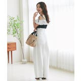 【La boutique BonBon】バイカラーフリルノースリCS | PAL GROUP OUTLET | 詳細画像29 