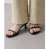 【Omekashi】クロスストラップヒールサンダル | PAL GROUP OUTLET | 詳細画像8 