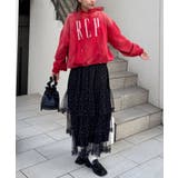 【Ciaopanic】裾ティアードチュールドッキングフリルスカート | PAL GROUP OUTLET | 詳細画像10 