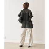 【RIVE DROITE】カラミメッシュテーラードJK | PAL GROUP OUTLET | 詳細画像34 