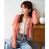 PNK | 【Kastane】チョーカー付きパワショルブラウス | PAL GROUP OUTLET