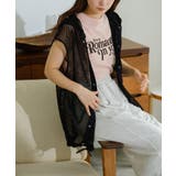 BLK | 【Kastane】メッシュノースリパーカー | PAL GROUP OUTLET