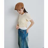 【Kastane】リブレイヤードTEE | PAL GROUP OUTLET | 詳細画像1