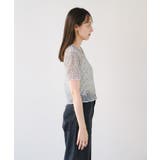 【Kastane】レースフラワープリントTEE | PAL GROUP OUTLET | 詳細画像21 