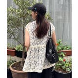 【CIAOPANIC TYPY】レースミリタリーベスト | PAL GROUP OUTLET | 詳細画像6