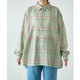 【CIAOPANIC TYPY】バスケット編みメッシュチェックシャツ | PAL GROUP OUTLET | 詳細画像4 
