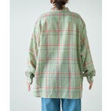 【CIAOPANIC TYPY】バスケット編みメッシュチェックシャツ | PAL GROUP OUTLET | 詳細画像6 