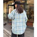 【CIAOPANIC TYPY】バスケット編みメッシュチェックシャツ | PAL GROUP OUTLET | 詳細画像35 
