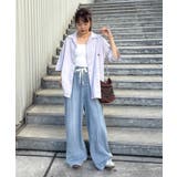 【CIAOPANIC TYPY】コットンリネンカバーオールシャツ | PAL GROUP OUTLET | 詳細画像5 