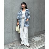 【CIAOPANIC TYPY】コットンリネンカバーオールシャツ | PAL GROUP OUTLET | 詳細画像50 