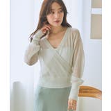 【La boutique BonBon】ラメモヘアカシュクール前後2WAYKN | PAL GROUP OUTLET | 詳細画像1