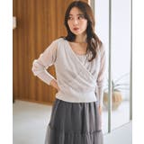 【La boutique BonBon】ラメモヘアカシュクール前後2WAYKN | PAL GROUP OUTLET | 詳細画像25