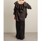 【Omekashi】ラッフルブラウス | PAL GROUP OUTLET | 詳細画像42 