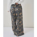 【WHO'S WHO gallery】花柄ベロアイージーパンツ | PAL GROUP OUTLET | 詳細画像8